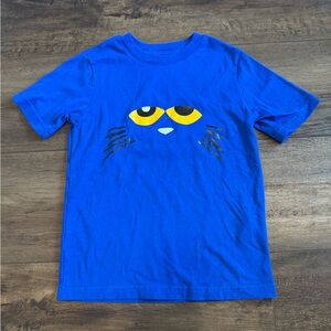 Homemade Pete the Cat shirt size XS 4/5